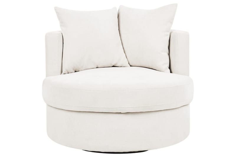Svängbar fåtölj Dalby - Beige - Möbler - Vardagsrum - Fåtöljer