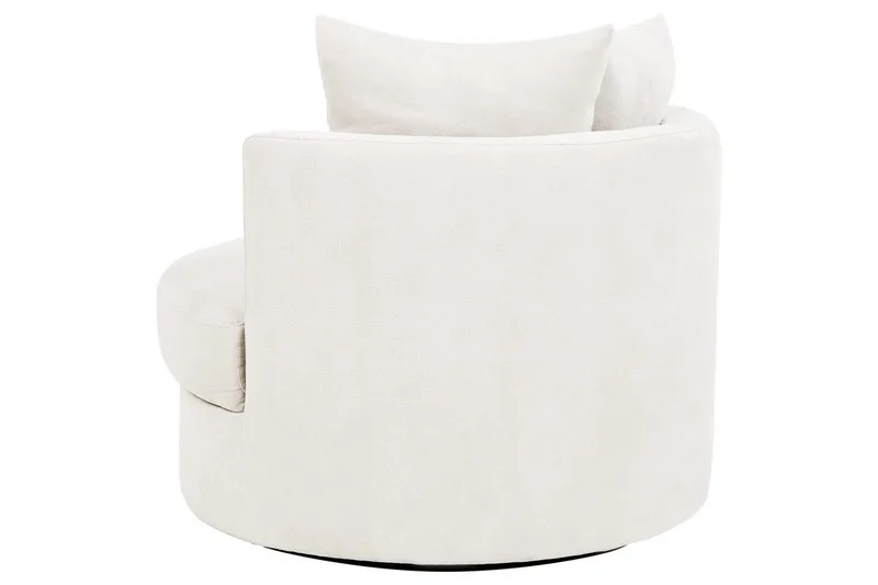 Svängbar fåtölj Dalby - Beige - Möbler - Vardagsrum - Fåtöljer