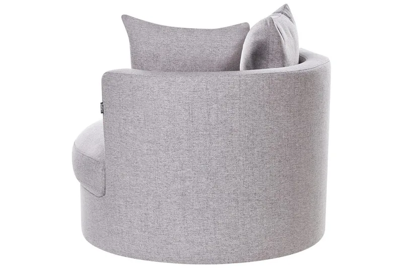 Svängbar fåtölj Dalby - Grå - Möbler - Vardagsrum - Fåtöljer