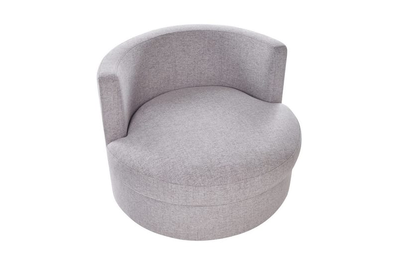Svängbar fåtölj Dalby - Grå - Möbler - Vardagsrum - Fåtöljer