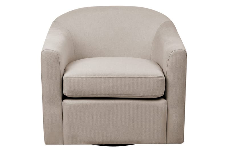 Svängbar fåtölj Magnor - Beige, svart - Möbler - Vardagsrum - Fåtöljer