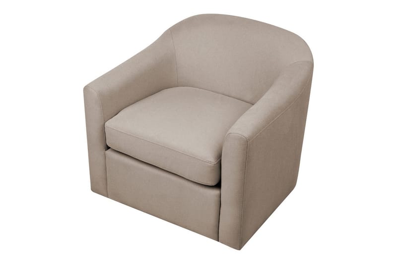 Svängbar fåtölj Magnor - Beige, svart - Möbler - Vardagsrum - Fåtöljer