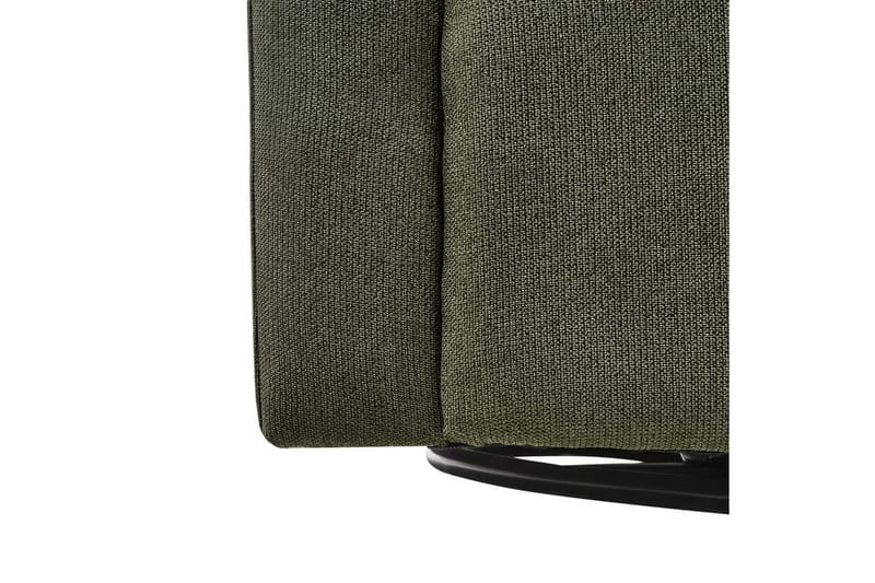 Svängbar fåtölj Magnor - Grön, Svart - Möbler - Vardagsrum - Fåtöljer