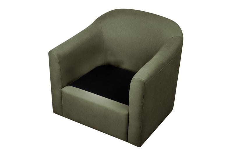 Svängbar fåtölj Magnor - Grön, Svart - Möbler - Vardagsrum - Fåtöljer