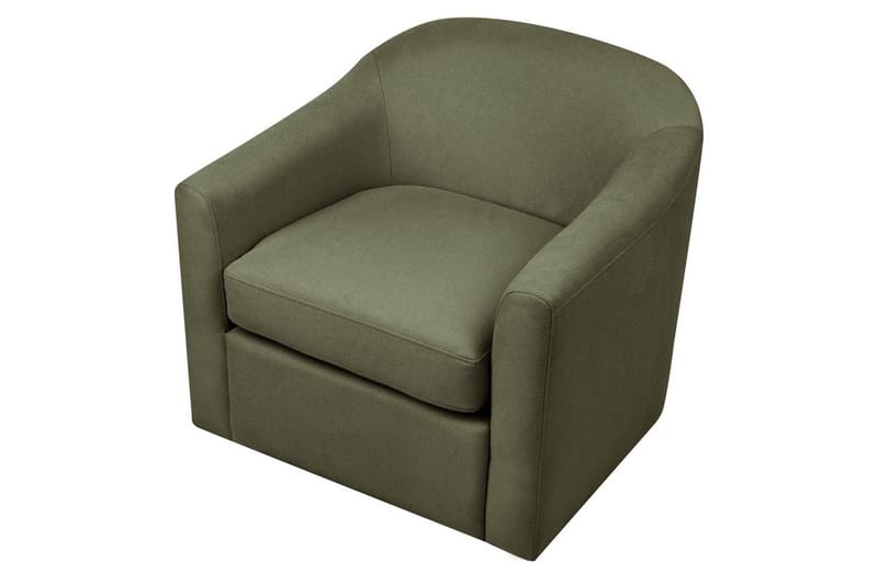 Svängbar fåtölj Magnor - Grön, Svart - Möbler - Vardagsrum - Fåtöljer