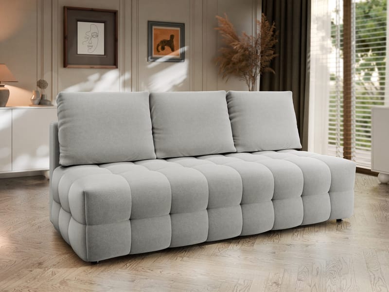 Talvar 3-sits Bäddsoffa - grå - Möbler - Vardagsrum - Bäddsoffor