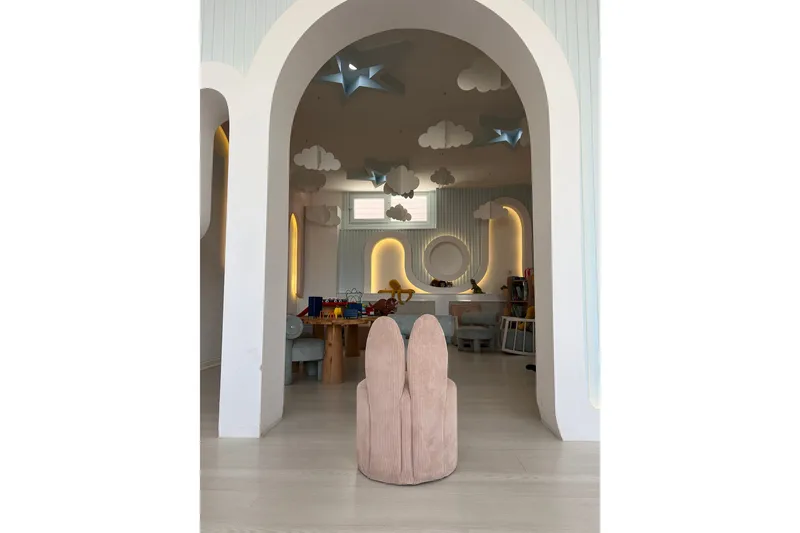 Tavsan Fåtölj - Rosa - Barn & bebis - Barnmöbler - Barnstolar & fåtöljer - Barnfåtölj