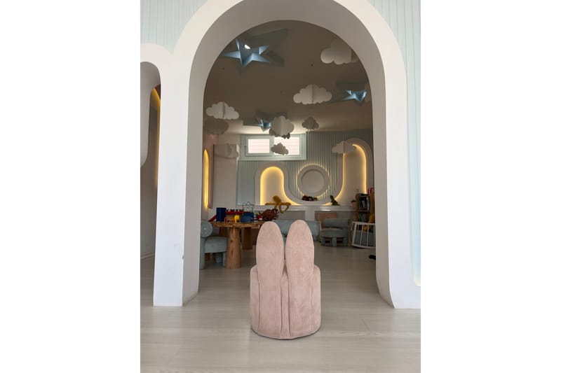 Tavsan Fåtölj - Rosa - Barn & bebis - Barnmöbler - Barnstolar & fåtöljer - Barnfåtölj