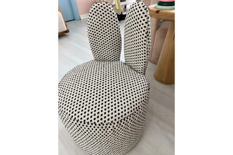 Tavsan Fåtölj - Svart/Vit - Barn & bebis - Barnmöbler - Barnstolar & fåtöljer - Barnf åtölj