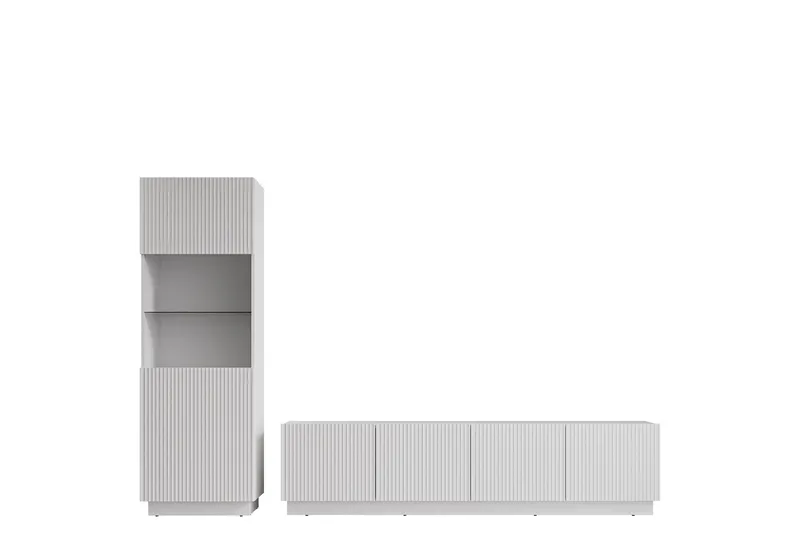 Torvalen Möbelset För Vardagsrum, Vit