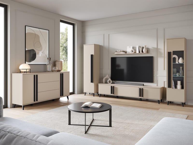 Torvos Möbelset För Vardagsrum - Beige - Möbler - Vardagsrum - Möbelset för vardagsrum