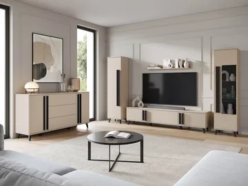 Torvos Möbelset För Vardagsrum - Beige - Möbler - Vardagsrum - Möbelset för vardagsrum