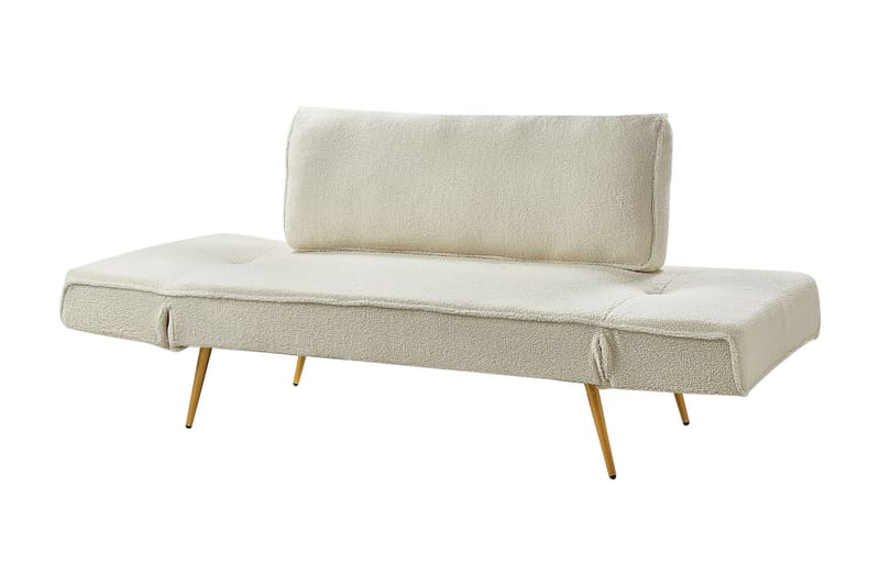 Touya Bäddsoffa 2-sits - Guld/Vit - Möbler - Vardagsrum - Bäddsoffor