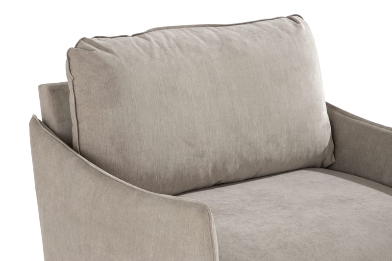 Trend Lyx Fåtölj - Beige/Svart - Möbler - Vardagsrum - Fåtöljer