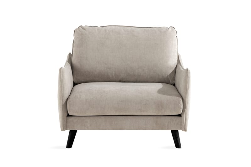 Trend Lyx Fåtölj - Beige/Svart - Möbler - Vardagsrum - Fåtöljer
