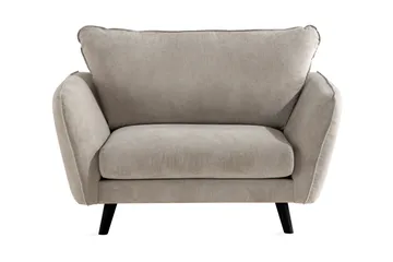 Trend Lyx Fåtölj - Beige/Svart - Möbler - Vardagsrum - Fåtöljer