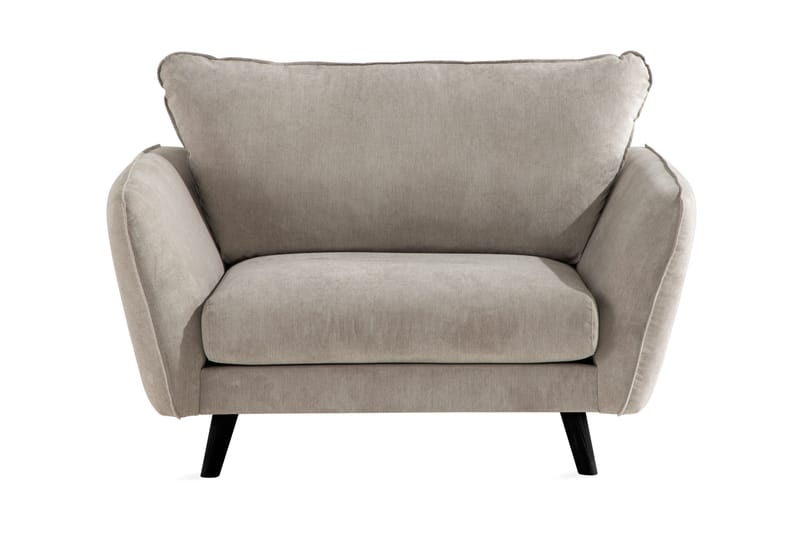 Trend Lyx Fåtölj - Beige/Svart - Möbler - Vardagsrum - Fåtöljer