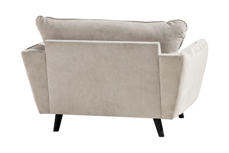 Trend Lyx Fåtölj - Beige/Svart - Möbler - Vardagsrum - Fåtöljer