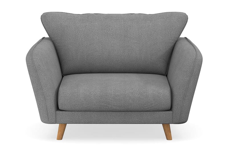 Trend Lyx Fåtölj i Tyg - Grå - Möbler - Vardagsrum - Fåtöljer