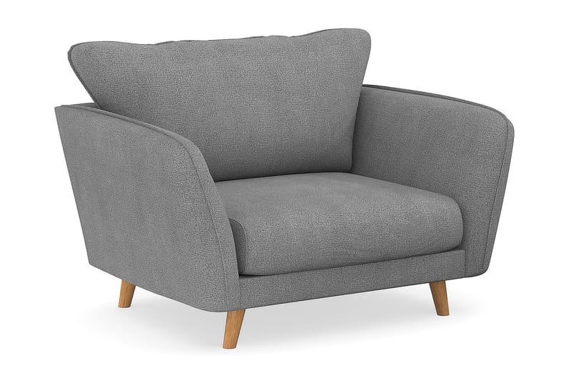 Trend Lyx Fåtölj i Tyg, Grå