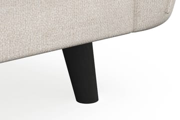 Trend Lyx Fåtölj i Tyg - Gräddvit - Möbler - Vardagsrum - Fåtöljer