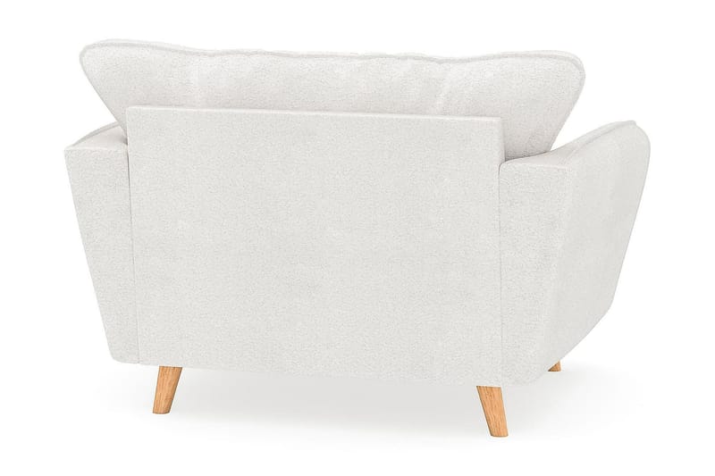 Trend Lyx Fåtölj - Vit|Bouclé - Möbler - Vardagsrum - Fåtöljer