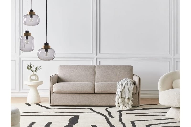 Triveni Bäddsoffa 2-sits - Beige - Möbler - Vardagsrum - Bäddsoffor