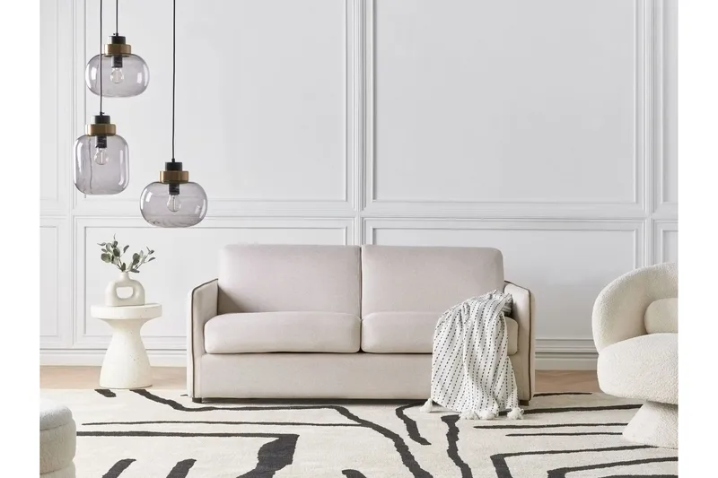 Triveni Bäddsoffa 2-sits - Beige - Möbler - Vardagsrum - Bäddsoffor