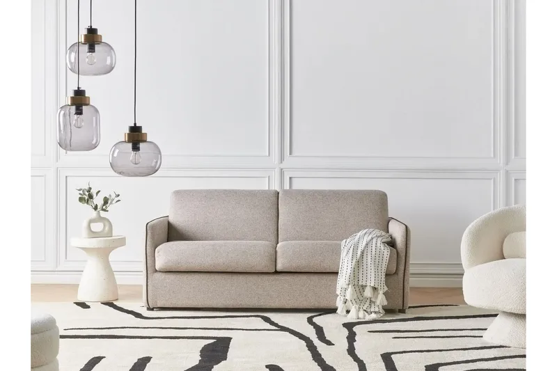 Triveni Bäddsoffa 2-sits - Beige - Möbler - Vardagsrum - Bäddsoffor