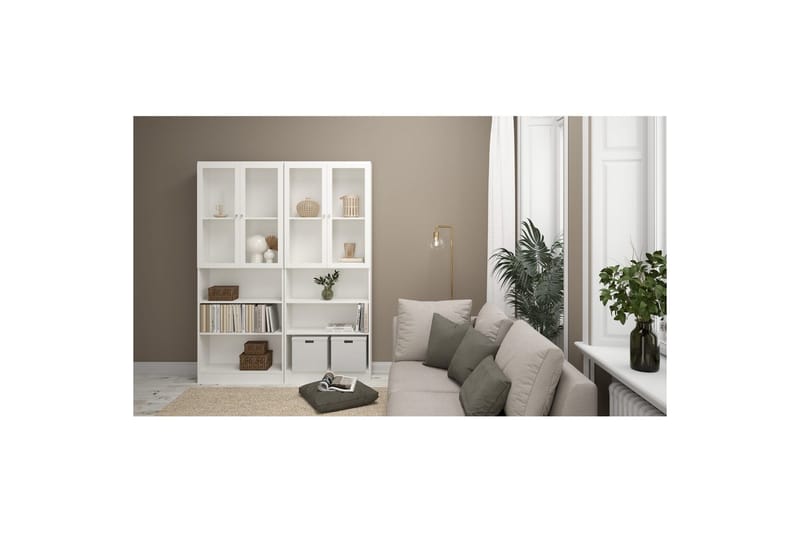 Trysil Dörr till Bokhylla 95,7 cm - Vit - Möbler - Vardagsrum - Tv-möbler & mediamöbler