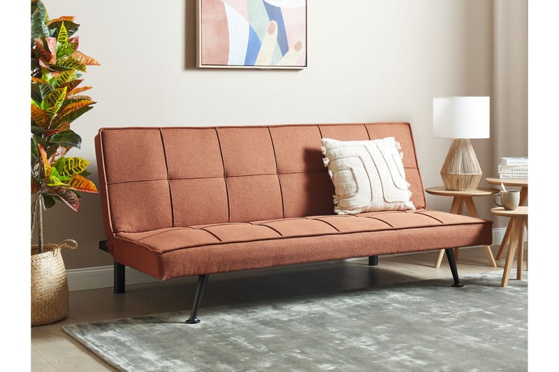 Tunni Bäddsoffa 3-sits - Red/Svart - Möbler - Vardagsrum - Bäddsoffor