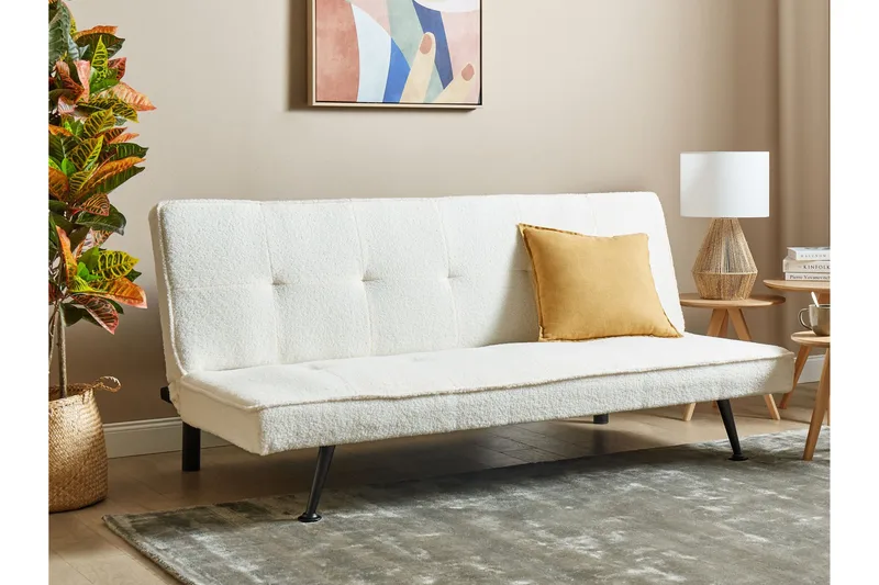 Tunni Bäddsoffa 3-sits - Svart/Vit - Möbler - Vardagsrum - Bäddsoffor