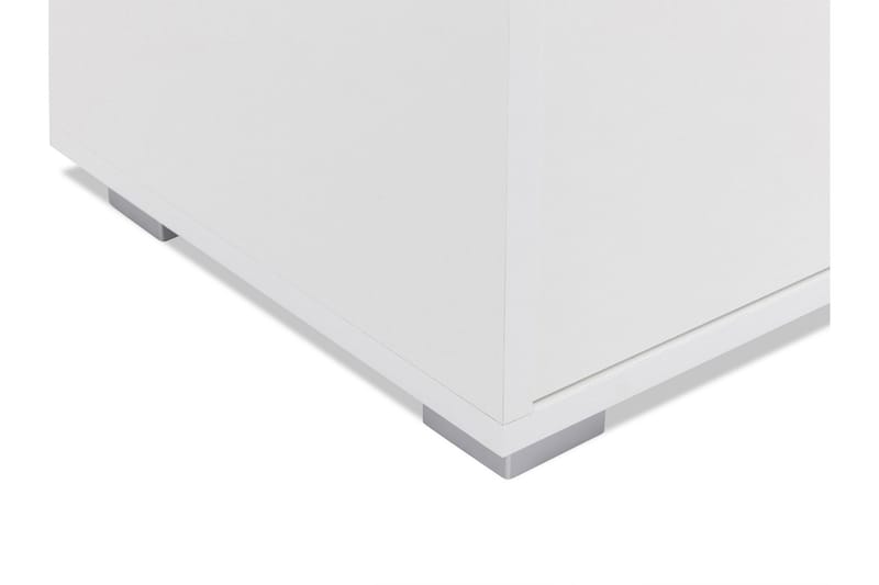 Agawal Golvstående Tv Bänk 141 cm med Förvaring i Målat Trä - Beige - Möbler - Vardagsrum - Tv-möbler & mediamöbler - Tv-bänkar
