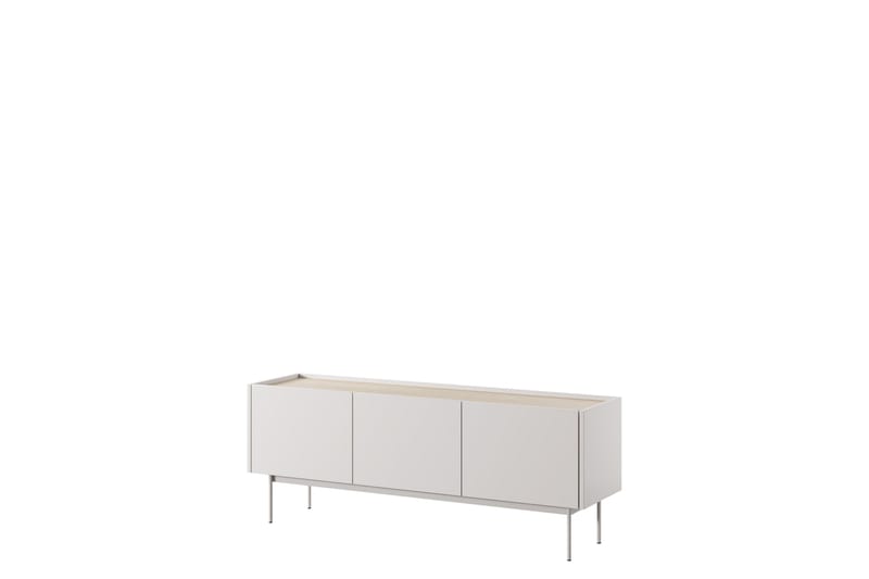 Akansh Tv-bänk 144 cm - Beige - Möbler - Vardagsrum - Tv-möbler & mediamöbler - Tv-bänkar