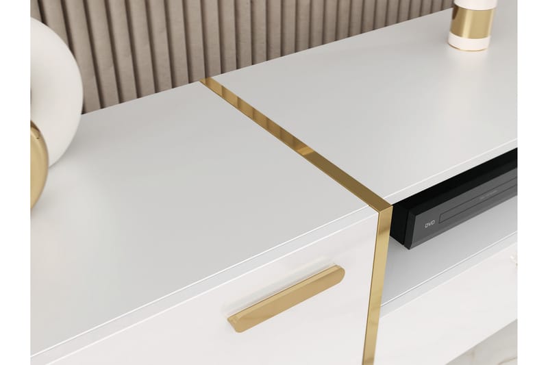 Akihiko Tv-bänk 154 cm - Cashmere - Möbler - Vardagsrum - Tv-möbler & mediamöbler - Tv-bänkar