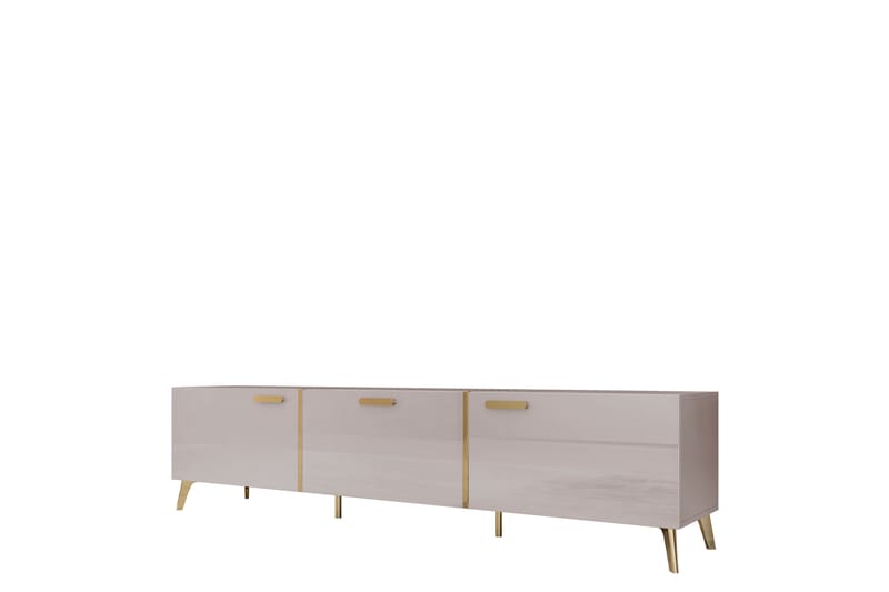 Akihiko Tv-bänk 204 cm - Cashmere - Möbler - Vardagsrum - Tv-möbler & mediamöbler - Tv-bänkar