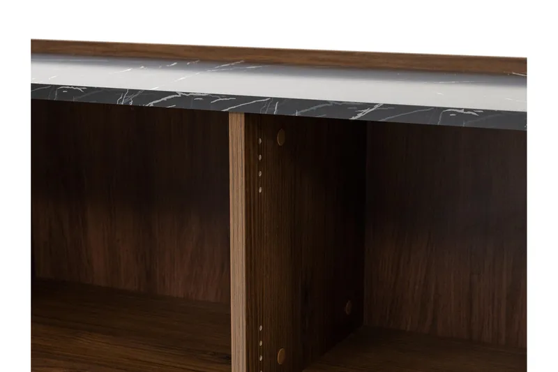 Akihito Tv-bänk 144 cm - Brun - Möbler - Vardagsrum - Tv-möbler & mediamöbler - Tv-bänkar