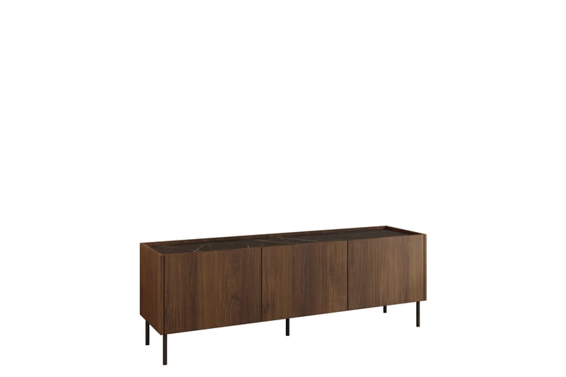 Akihito Tv-bänk 144 cm - Brun - Möbler - Vardagsrum - Tv-möbler & mediamöbler - Tv-bänkar