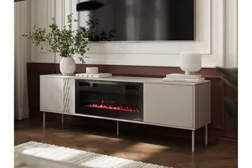 Akiko Tv-bänk 180 cm - Beige - Möbler - Vardagsrum - Tv-möbler & mediamöbler - Tv-bänkar