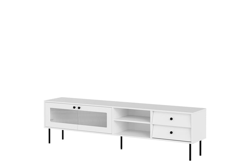 Akilesh Tv-bänk 200 cm - Vit - Möbler - Vardagsrum - Tv-möbler & mediamöbler - Tv-bänkar