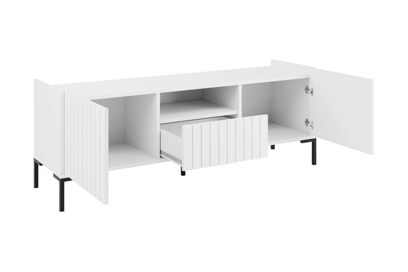 Akiya Tv-bänk 150 cm - Svart - Möbler - Vardagsrum - Tv-möbler & mediamöbler - Tv-bänkar