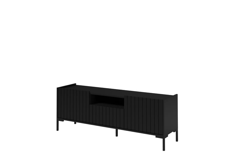 Akiya Tv-bänk 150 cm - Svart - Möbler - Vardagsrum - Tv-möbler & mediamöbler - Tv-bänkar
