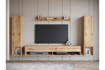Amadeo Tv-möbelset - Brun - Möbler - Vardagsrum - Tv-möbler & mediamöbler - Tv-möbelset