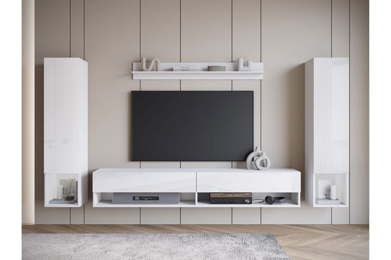 Amadeo Tv-möbelset - Vit - Möbler - Vardagsrum - Tv-möbler & mediamöbler - Tv-möbelset
