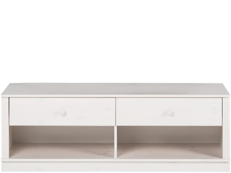 Anita Tv-bänk 137 cm - Vit - Möbler - Vardagsrum - Tv-möbler & mediamöbler - Tv-bänkar