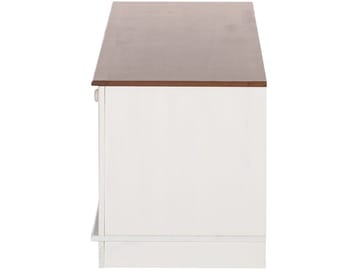 Anita Tv-bänk 137 cm - Vit/honung - Möbler - Vardagsrum - Tv-möbler & mediamöbler - Tv-bänkar