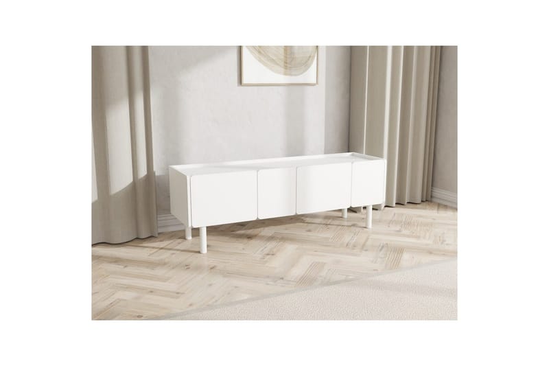 Anno Tv-bänk 160 cm - Vit - Möbler - Vardagsrum - Tv-möbler & mediamöbler - Tv-bänkar
