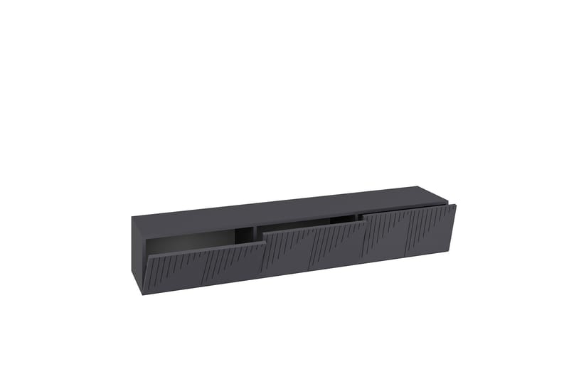 ARTEMIS Tv-bänk 180x37 cm Svart - Möbler - Vardagsrum - Tv-möbler & mediamöbler - Tv-bänkar