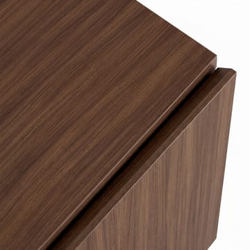 Arvold TV-bänk 160x50x35 cm - Milano Walnut och svart - Möbler - Vardagsrum - Tv-möbler & mediamöbler - Tv-bänkar