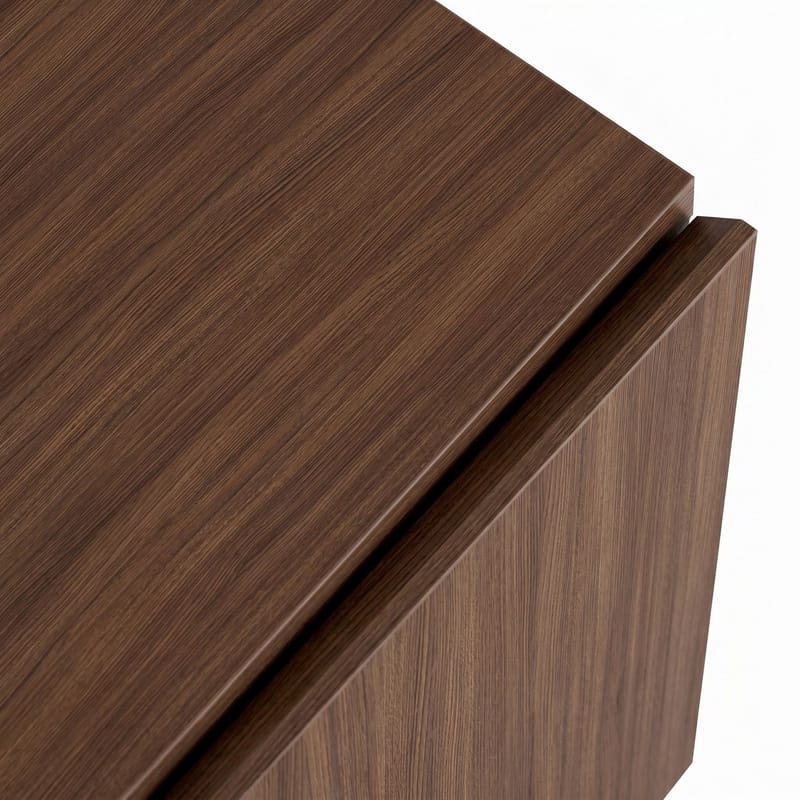 Arvold TV-bänk 160x50x35 cm - Milano Walnut och svart - Möbler - Vardagsrum - Tv-möbler & mediamöbler - Tv-bänkar